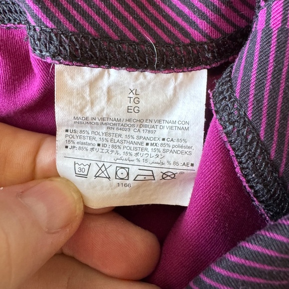 Old Navy Women's Activewear Yoga Leggings Fuchsia Size XL Athletic Pants Fitness - Picture 6 of 12